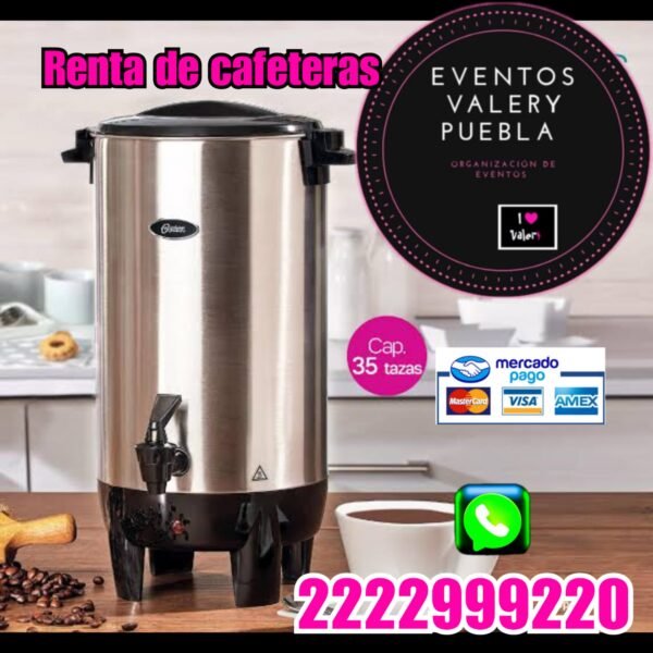 Cafetera para 100 tazas