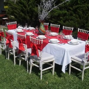 Liston para silla color rojo