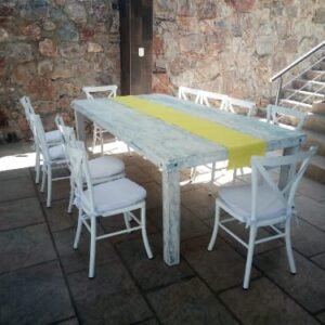 Camino para mesa color amarillo