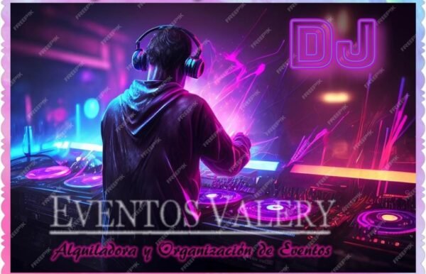 DJ con cabina básica